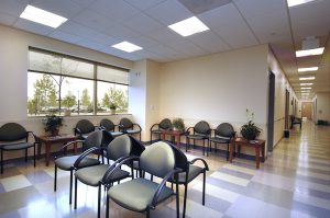 The Archway Clinic's waiting room.
