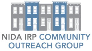 NIDA IRP Community Outreach Group Logo