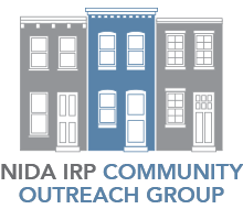NIDA IRP Community Outreach Group logo