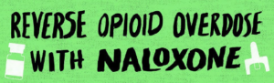 Logo Text - Reverse opioid overdoes with naloxone