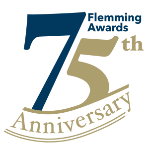 Flemming Awards 75th Anniversary Logo