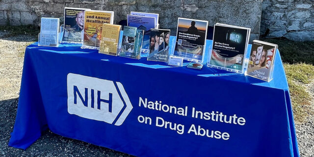 NIDA IRP setup at Walbrook Library, Baltimore, MD