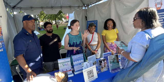 NIDA IRP team at 31st Annual Capital Jazz Festival, Meriweather Post Pavilion, Columbia, MD - Copy