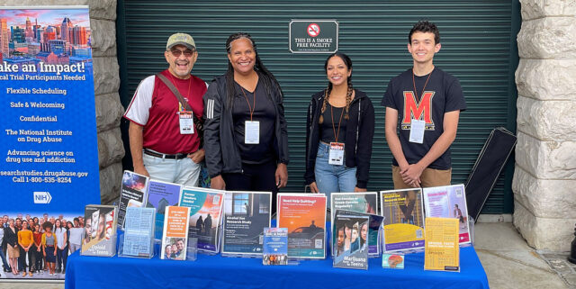 NIDA IRP team at Orioles Stadium, Baltimore, MD