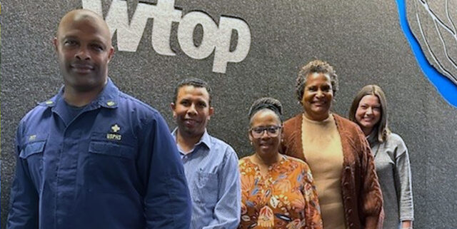 NIDA team at WTOP, Washington, DC