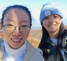 Study authors Ying Duan and Pei-Jung Tsai