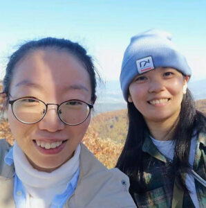 Study authors Ying Duan and Pei-Jung Tsai 