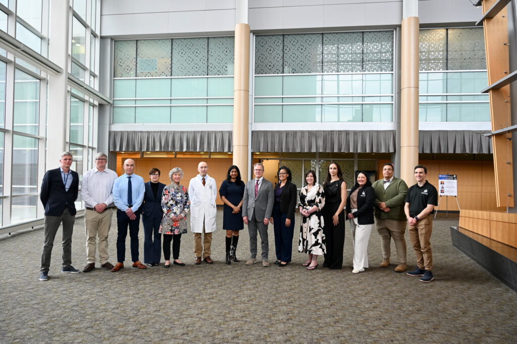 Meeting in the Biomedical Research Center Arium