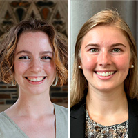 Study authors Lyndsay Hastings and Emma Frye
