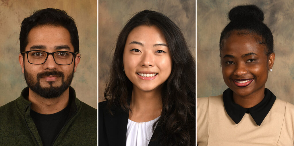Study authors Rajtarun Madangopal, Justine Lee, and Adekemi Sobukunola