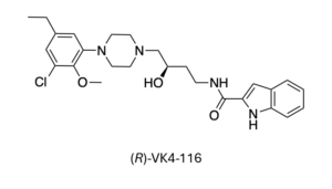 The (R)-VK4-116 molecular structure