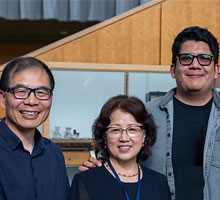 Study authors Rodrigo Osnaya-Ramirez, Huiling Wang, and Shiliang Zhang
